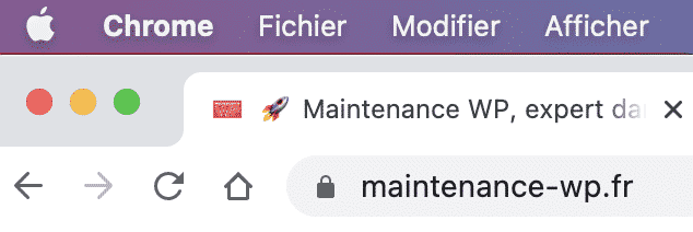 Recharger une page web peut faire disparaître une erreur 503.