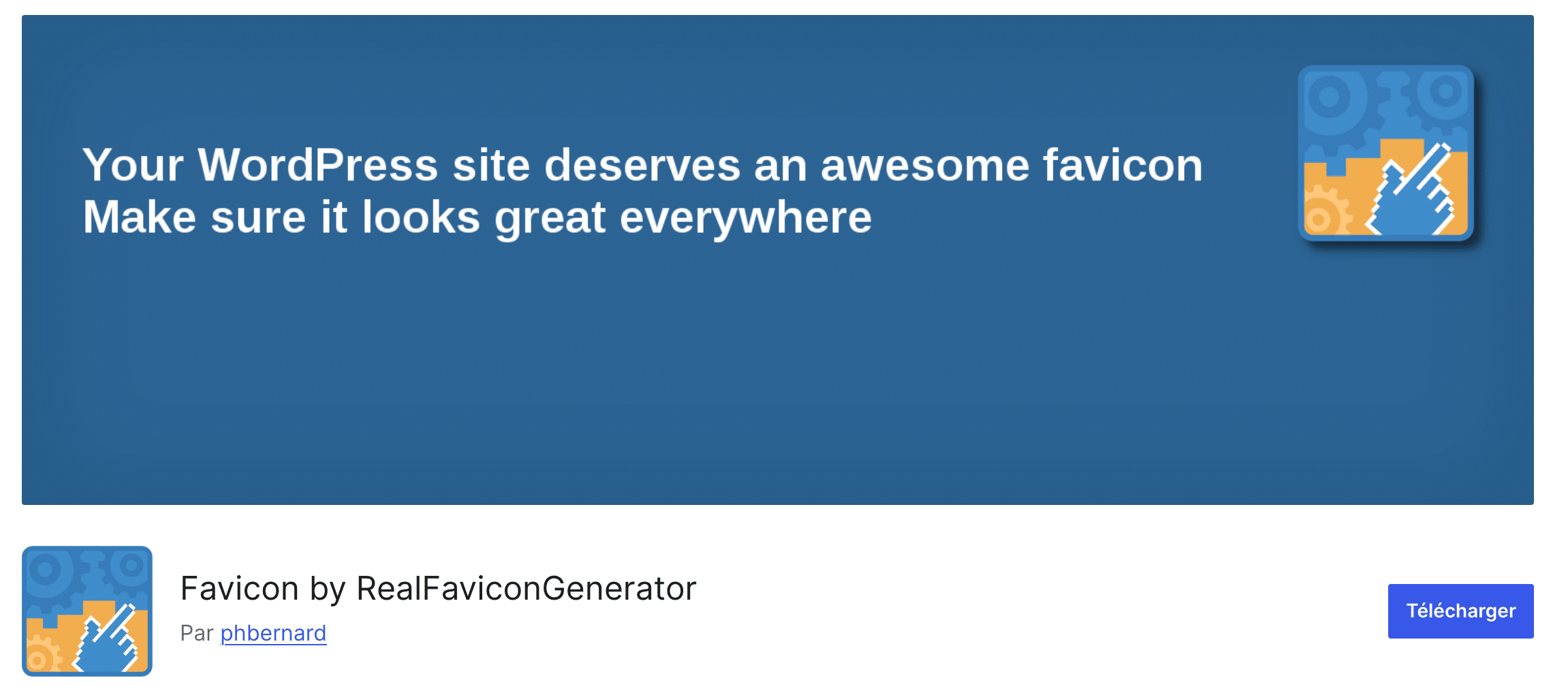 The Favicon extension by RealFaviconGenerator.